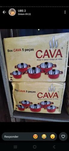 Vendo jogo de panela 5 unidades 