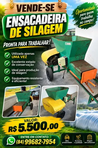 Ensacadeira de silagem