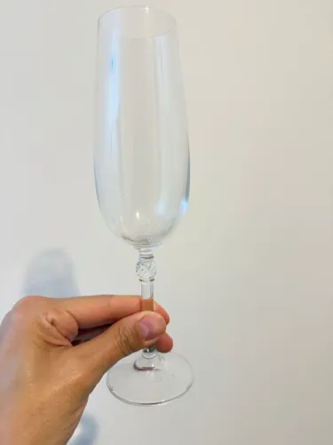 Jogo com 6 Taças em Cristal para Champagne 190ml da Bohemia