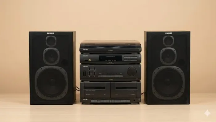 Som Philips FP9400 Toca Discos e Rádio  DV00178