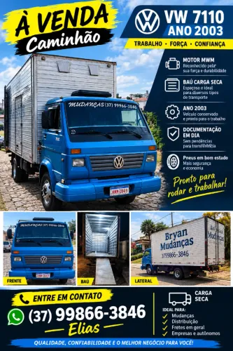 Vendo caminhão 7110