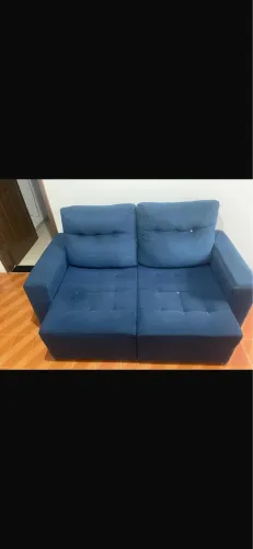 Vendo sofá dois lugares retrátil e reinclinavel