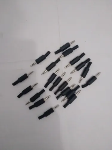 Lote de Reparo cabos p2 novos fone de ouvido microfone cabo auxiliar mesa de som