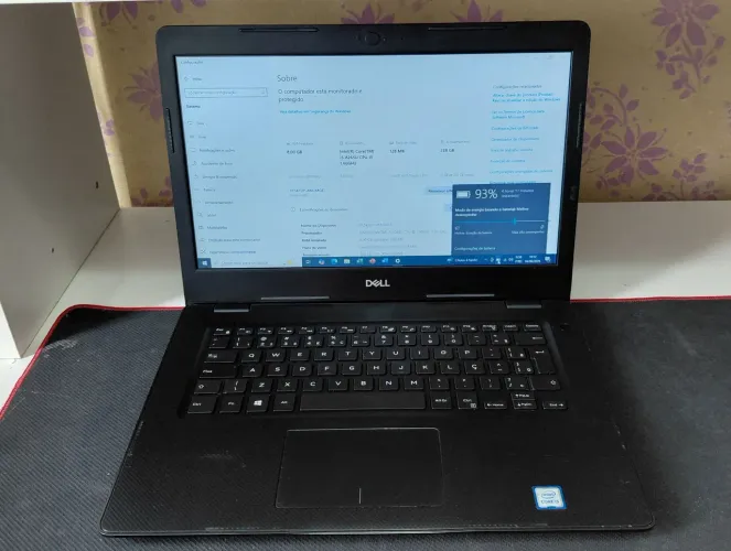 Notbook DELL, I5-8265U,COM VIDEO 128M, memoria de 8g,SSD M2