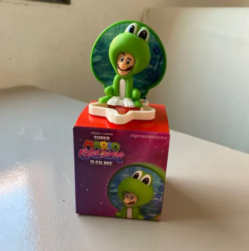 Luigi Sapo campanha temática Mario Galaxy