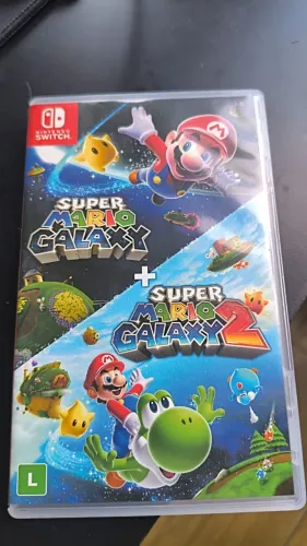 Mario Galaxy 1 e 2 Mídia física (Switch)