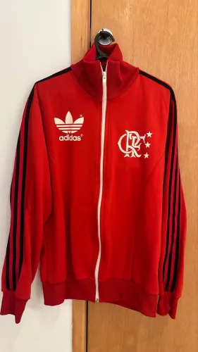 Casaco Flamengo Adidas Anos 80