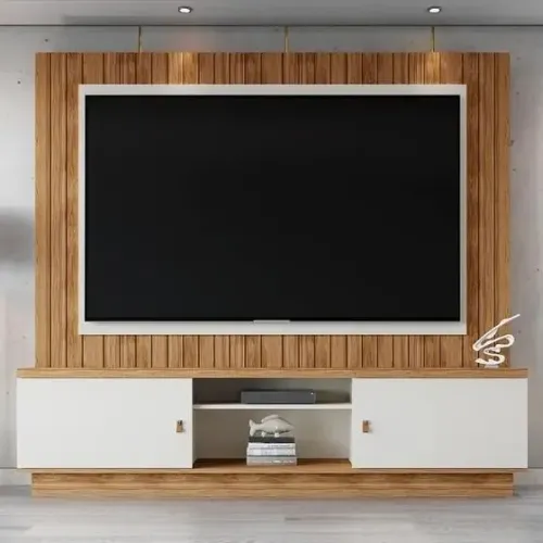 Rack Painel Home Santos 2.0 - Vellari Moveis