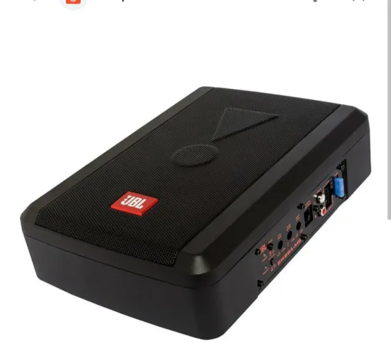 Caixa slim amplificada da JBL