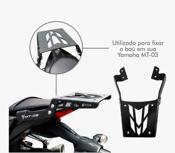 Suporte de bau yamaha mt 03