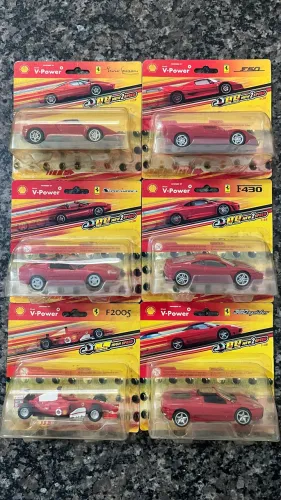 Coleção Ferrari Shell V-Power Miniatura 2008