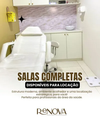 SALAS PARA ALUGAR EM CLÍNICA | IDEAL PARA PROFISSIONAIS DA SAÚDE/ESTÉTICA