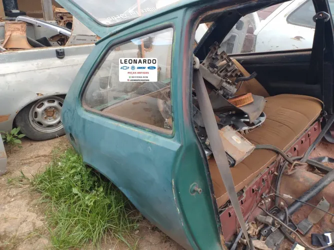 Par de vidros laterias Chevette hatch 