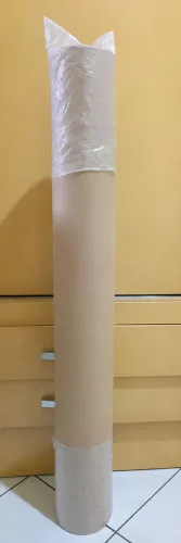 Bobina de Papel Kraft 1,20m - Ótimo Estado