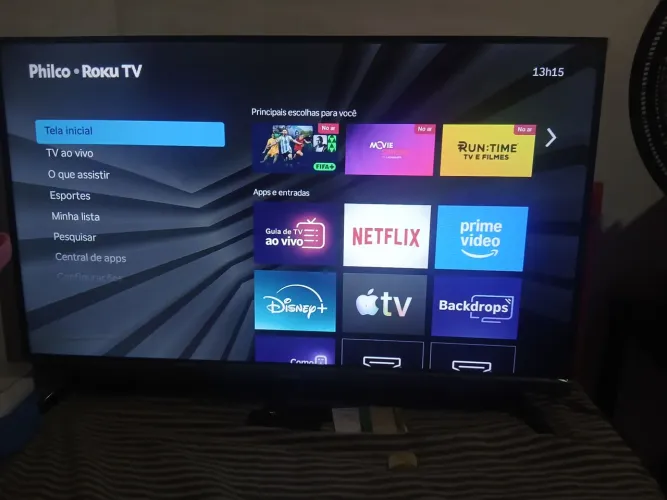 Vendo TV 32" Philco roku
