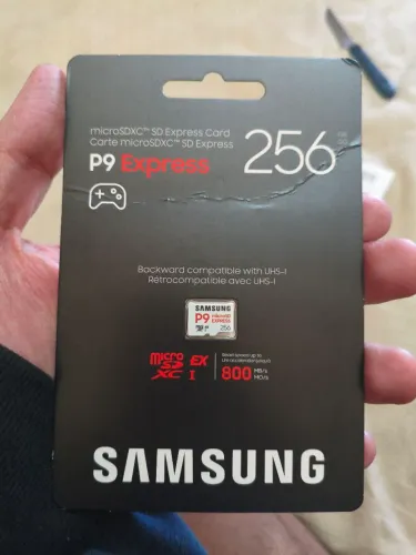 Cartão SD EXPRESS SAMSUNG (para Switch 2) Ultra velocidade 800mb/s. LACRADO.