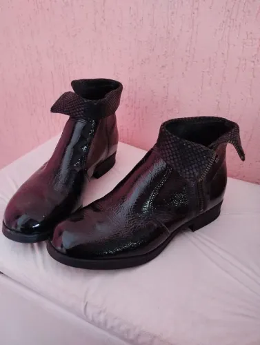 Bota de couro Boterro
