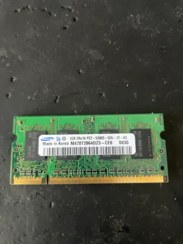 Memória DDR2 1gb 100%