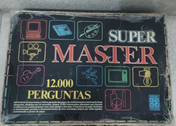 JOGO SUPER MASTER DE TABULEIRO 