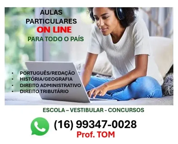 AULAS PARTICULARES - ON LINE
