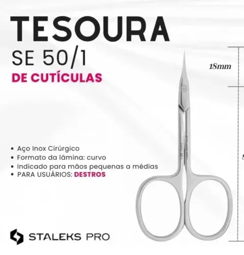 Tesoura Expert 50/1 Staleks PRO