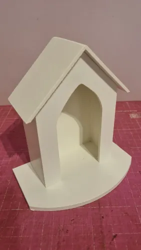 Oratório mdf branco 12x16 kit 9 unid.