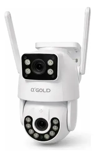 CAMERA WI-FI GOLD IP DUPLA 2 EM 1 CAM10 (NOVA)