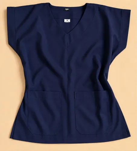 Scrub/pijama hospitalar M azul marinho 