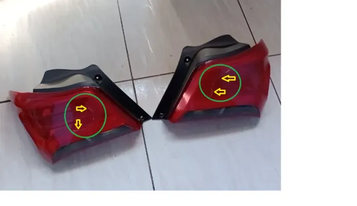 Lanternas para o Onix modelo LT 1.0 2019