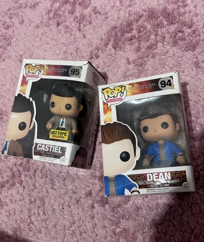 Funko pop Castiel e Dean