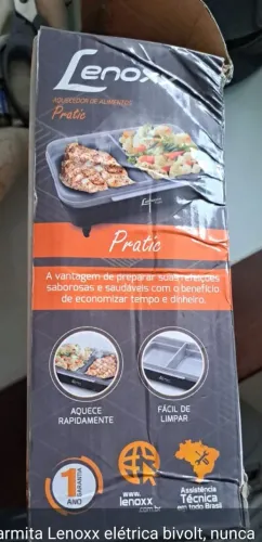 Marmita elétrica nova 80,00 reais