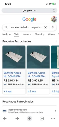 Banheira hidro