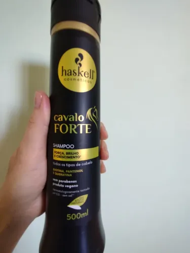 Cavalo Forte Haskell Shampoo - Força, Brilho e Crescimento Novo 500 ml