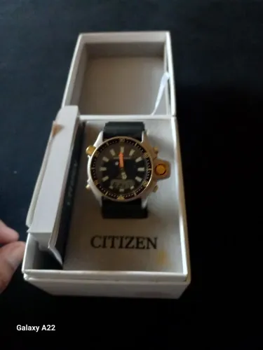 Vendo relogio citizen aqualand promaster 2004 jp serie ouro 