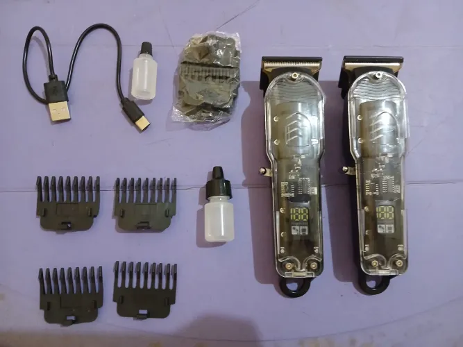Kit de 2 maquinas de barbear