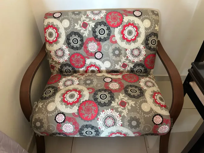 Conjunto de cadeiras confortáveis