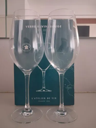 Kit 2 Taças para Vinho Tinto L'Atelier du Vin - 450Ml - 3 Unidades por 150$ todas.