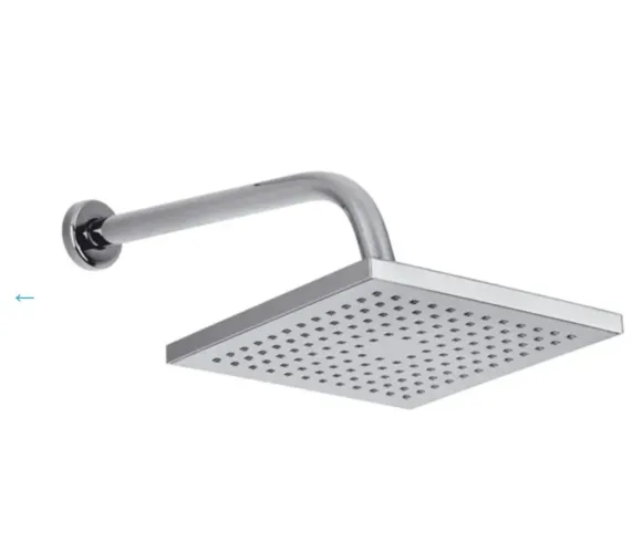 Chuveiro inox de Parede Viscaya Quadrado Fabrimar
