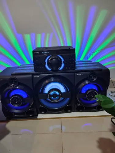 Sistema de áudio da Sony 2500 w de potência