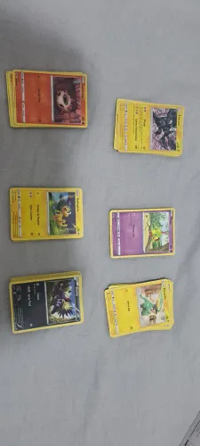 Pack cartas pokemon borda amarela(original)