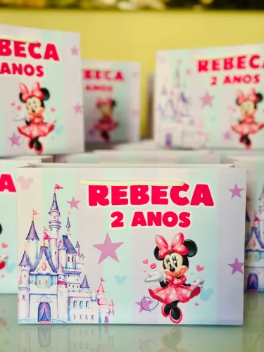 Sacola de festa infantil