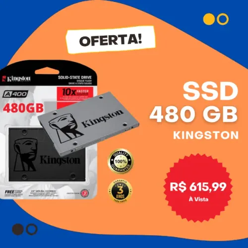 SSD 480Gb, Ssd 480 Gb (Kingston)