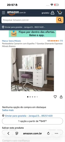 Vendo penteadeira 