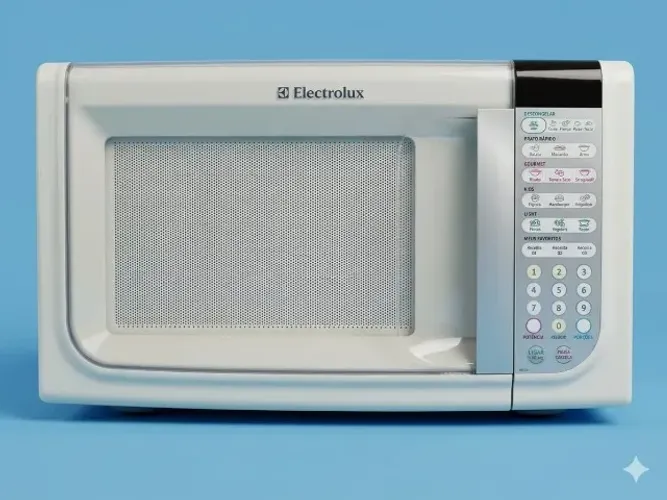 Micro-ondas Electrolux 31L Branco - 127V - Com defeito