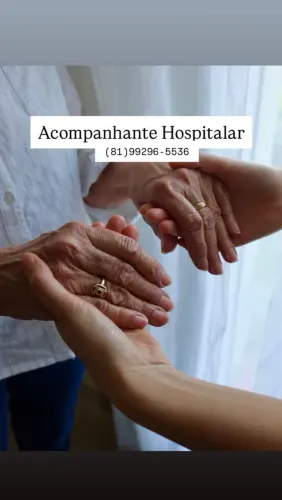Acompanhante de Idosos /Hospitalar Cuidado