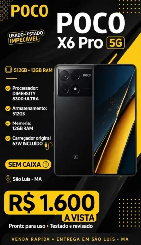 Poco X6 Pro 5G 512GB 12Gb