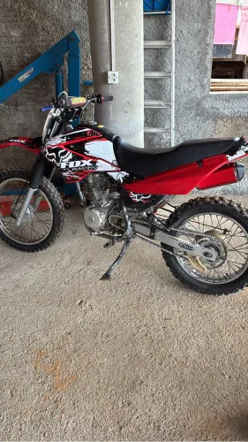 Bros 125 vareta pra trilha