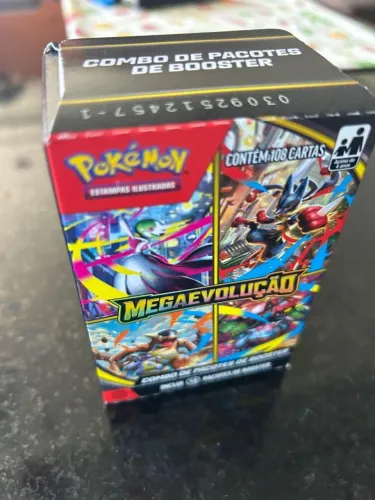 Pokémon - Combo de booster - mini display - Megaevolução