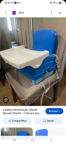Cadeirinha alimentação