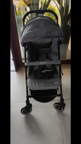 Carrinho de Bebê ZAP Burigotto Cinza